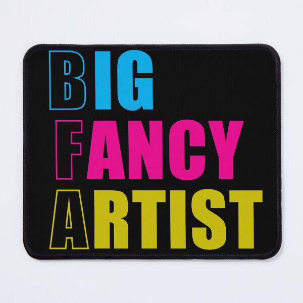 Item preview, Big Fancy Artist (CMYK) designed and sold by m-cronin-arts.