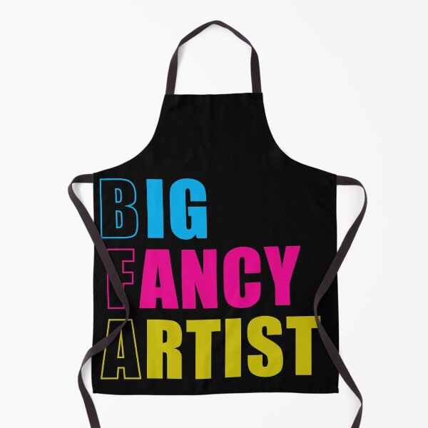 Item preview, Big Fancy Artist (CMYK) designed and sold by m-cronin-arts.