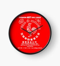 Sriracha heiße Chili-Sauce Uhr