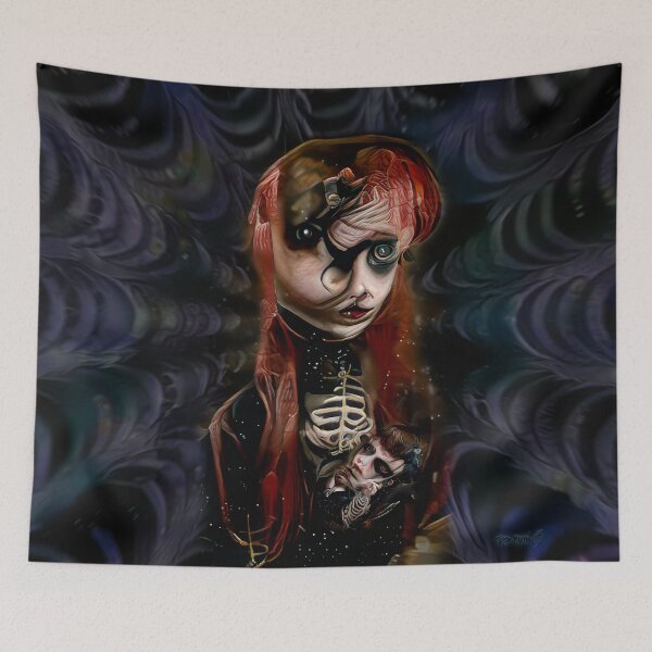 Item preview, Spooky Goth Galaxy | Goth Family | Creepy Goth Girl  | Nightmare World | Horror Stuff | TM11 designed and sold by Haunted-Attic.