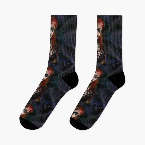Item preview, Spooky Goth Galaxy | Goth Family | Creepy Goth Girl  | Nightmare World | Horror Stuff | TM11 designed and sold by Haunted-Attic.