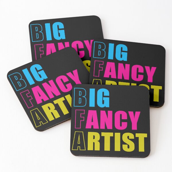 Item preview, Big Fancy Artist (CMYK) designed and sold by m-cronin-arts.