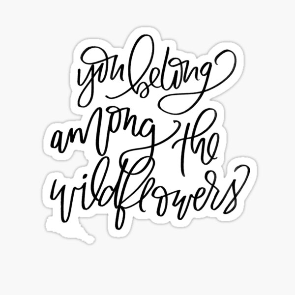 Wildflowers Sticker