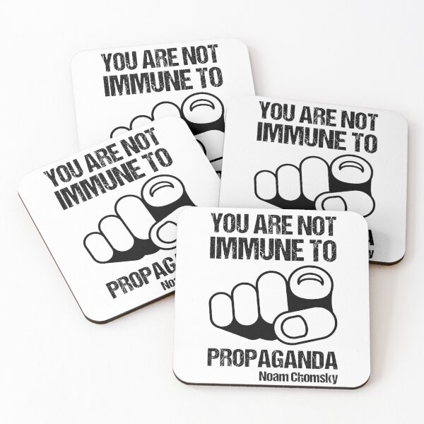 Item preview, You Are Not Immune To Propaganda designed and sold by TashaVector.