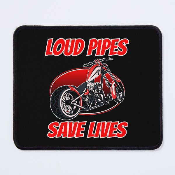 Item preview, Loud pipes save lives, Live ro ride, biker quotes, designed and sold by Lekrock.