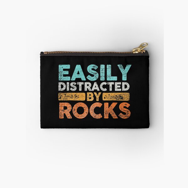 Item preview, Easily Distracted By Rocks Geology Funny Archaeologist designed and sold by Xtjjae.