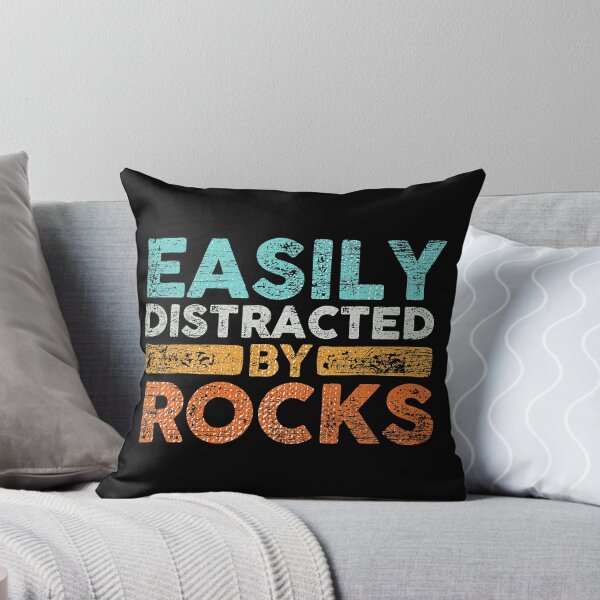 Item preview, Easily Distracted By Rocks Geology Funny Archaeologist designed and sold by Xtjjae.