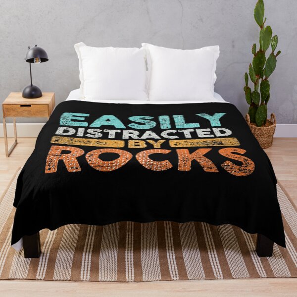 Item preview, Easily Distracted By Rocks Geology Funny Archaeologist designed and sold by Xtjjae.