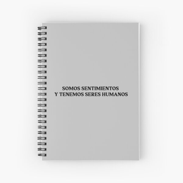 Vista previa del artículo con la obra «Somos sentimientos, black», diseñado y vendido por perezzzoso.