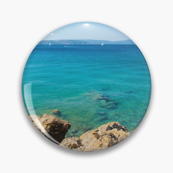 Item preview, Coastline Near Punat on Krk, Croatia designed and sold by jojobob.