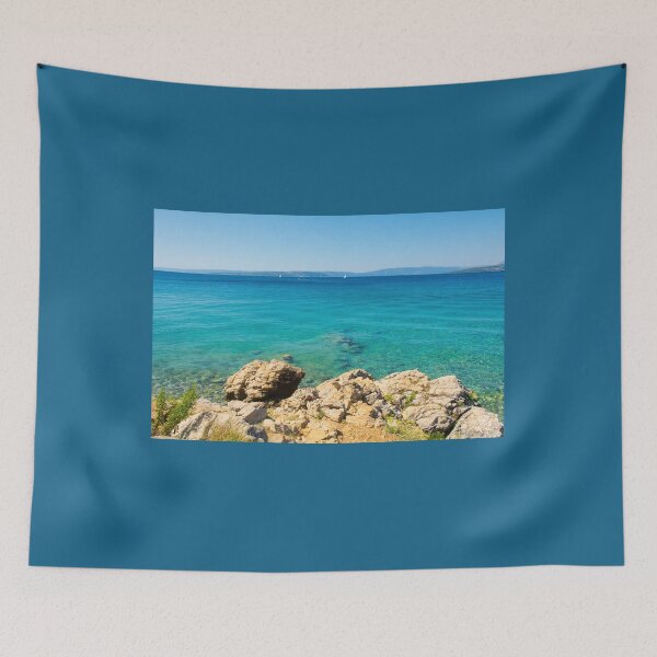 Item preview, Coastline Near Punat on Krk, Croatia designed and sold by jojobob.
