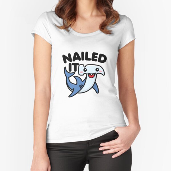 Kawaii Hammerhead Shark Nailed It