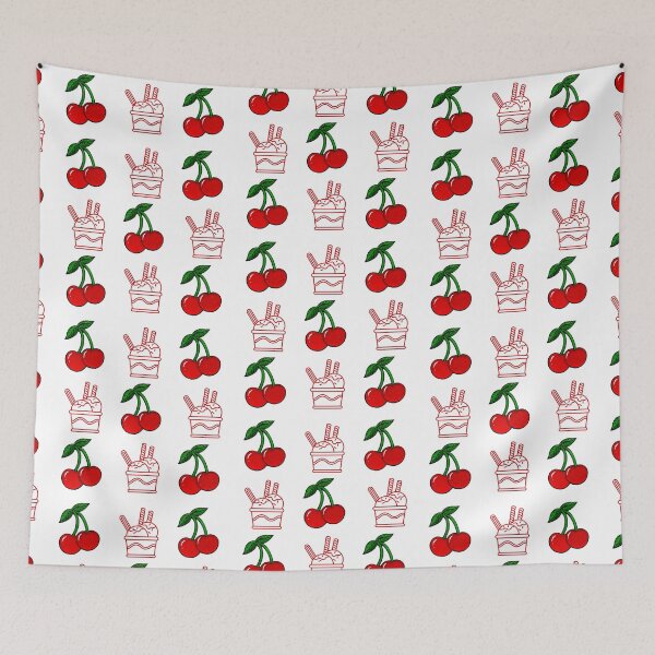 Item preview, vintage cherry pattern retro collection designed and sold by HdanRDesign.