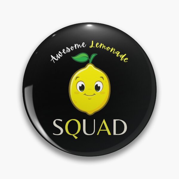 Item preview, Funny Cute Smiling Lemon Awesome Lemonade Squad designed and sold by Alieso.