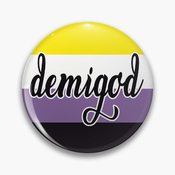 Item preview, Demigod Non-Binary Pride Flag (White) designed and sold by Liminal Odds & Ends.