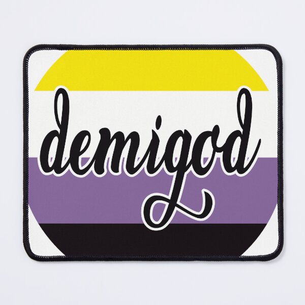 Item preview, Demigod Non-Binary Pride Flag (White) designed and sold by Liminal Odds & Ends.