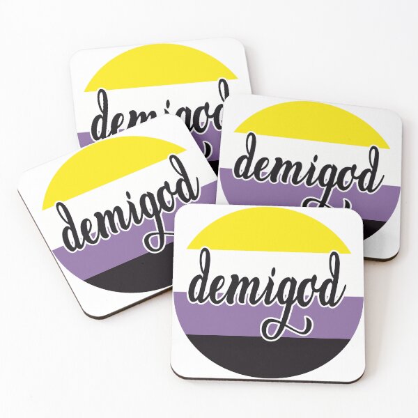 Item preview, Demigod Non-Binary Pride Flag (White) designed and sold by Liminal Odds & Ends.