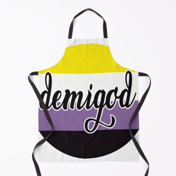 Item preview, Demigod Non-Binary Pride Flag (White) designed and sold by Liminal Odds & Ends.