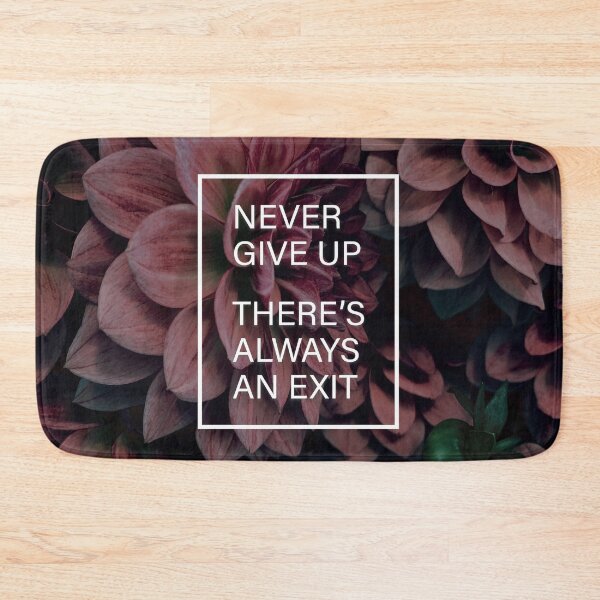 Item preview, Never Give Up designed and sold by Melinski Arts.