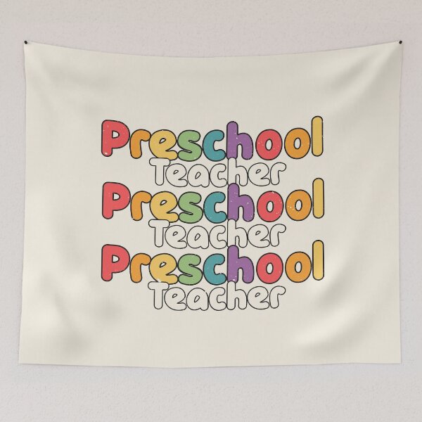 Item preview, Preschool Teacher Rainbow Retro PreK Pre-K designed and sold by SocialLook.
