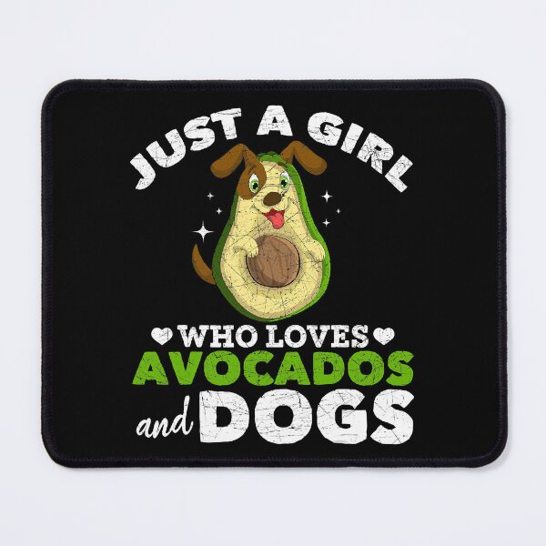 Item preview, Just A Girl Who Loves Avocados And Dogs designed and sold by nwaja-art.