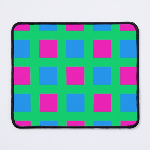 Item preview, Polysexual Pride Square Pattern designed and sold by PatternSalad.