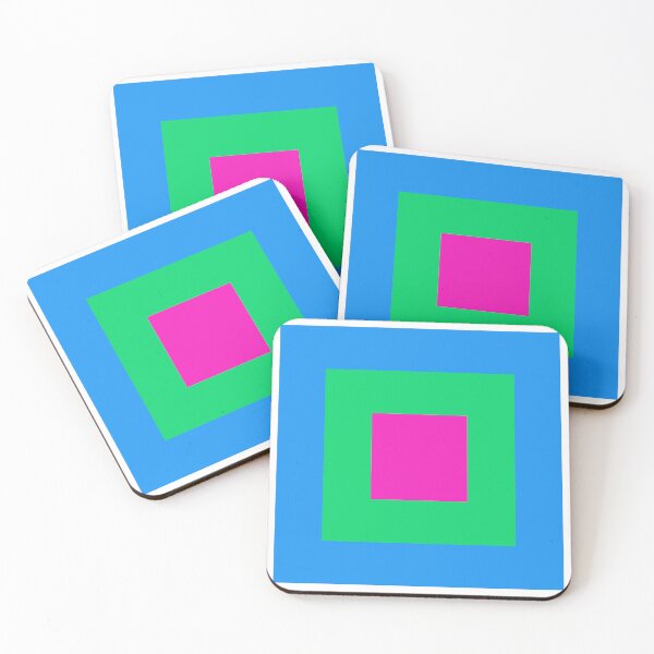 Item preview, Polysexual Pride Square Pattern designed and sold by PatternSalad.