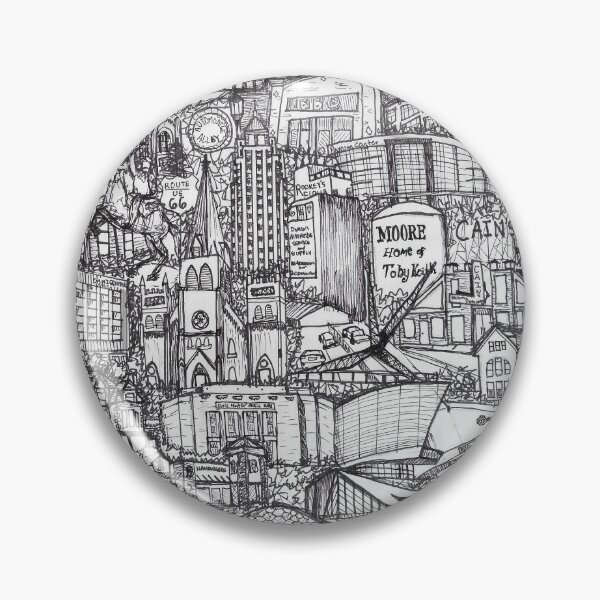 Item preview, Oklahoma Landmarks designed and sold by ajwillis.