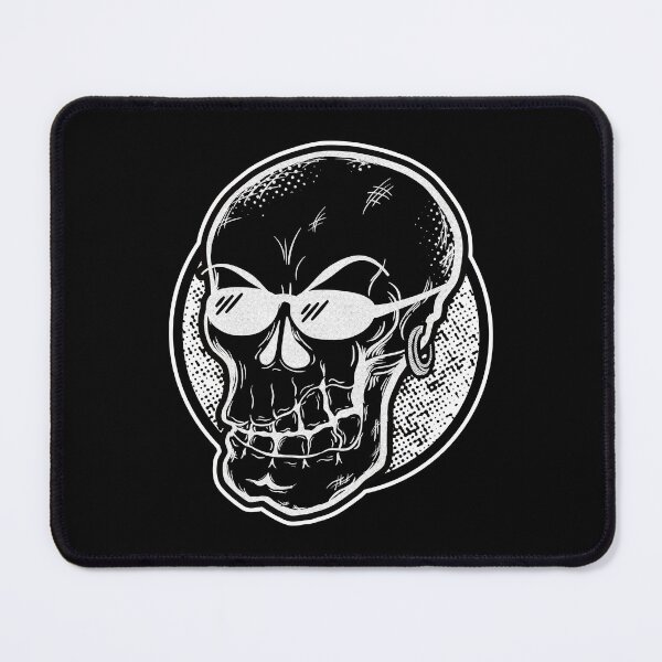 Item preview, Cool skull with sunglasses (black) designed and sold by DKdesigns27.