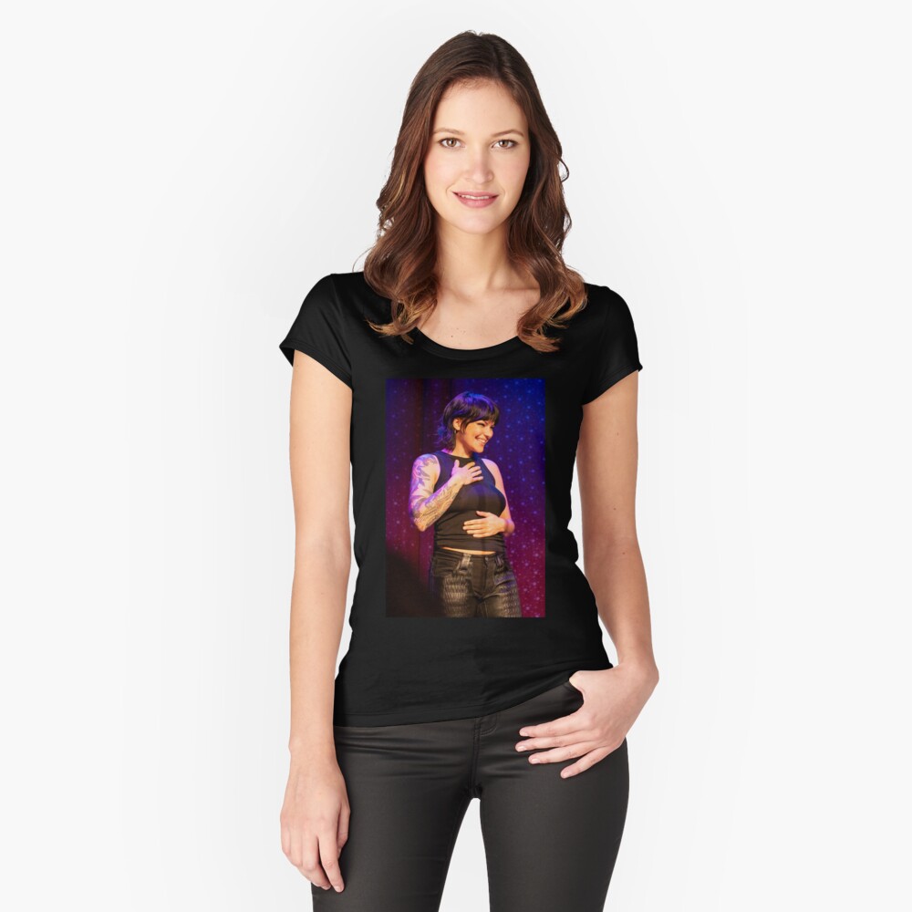 Item preview, Fitted Scoop T-Shirt designed and sold by FastDraw11.