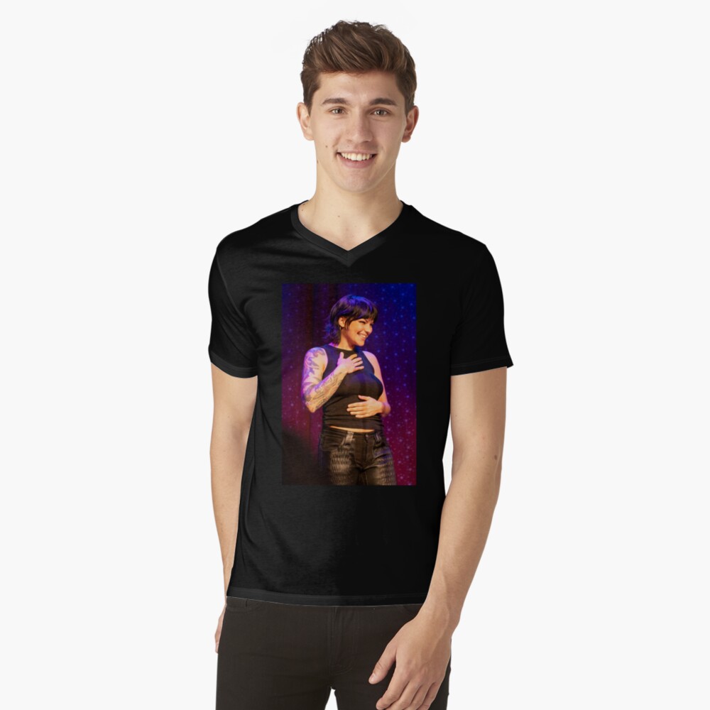 Item preview, V-Neck T-Shirt designed and sold by FastDraw11.