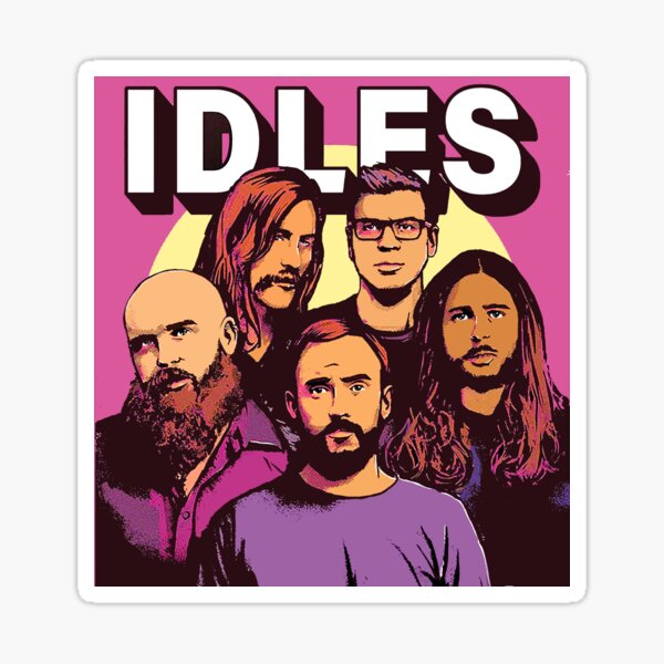 "idles idles" Sticker for Sale by Floon2000 Redbubble