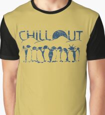 Penguin Chill Out Graphic T-Shirt