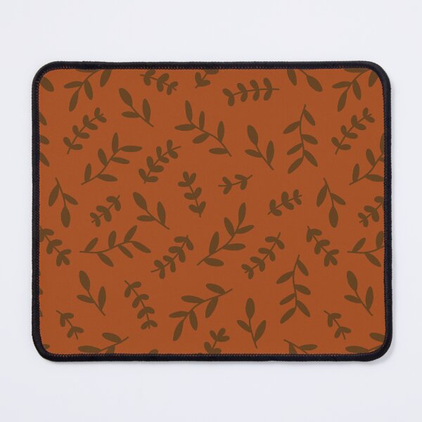 Item preview, Leaves Pattern (brown/burnt orange) designed and sold by Design Minds Boutique.