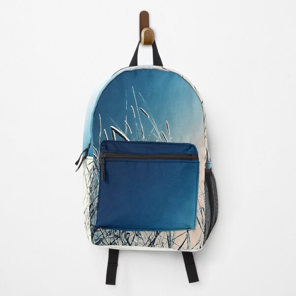 Item preview, Beach House Decor Style Countryside Grasses Blue Ocean designed and sold by Beachy.