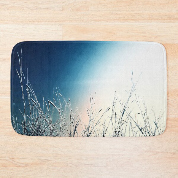 Item preview, Beach House Decor Style Countryside Grasses Blue Ocean designed and sold by Beachy.