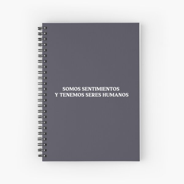 Vista previa del artículo con la obra «Somos sentimientos, white», diseñado y vendido por perezzzoso.