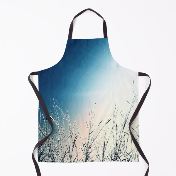 Item preview, Beach House Decor Style Countryside Grasses Blue Ocean designed and sold by Beachy.