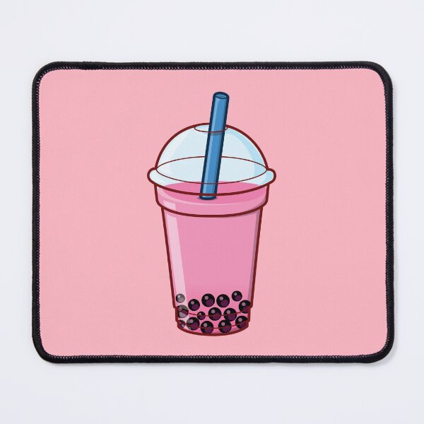 Item preview, Strawberry Bubble Tea designed and sold by Hixon House.