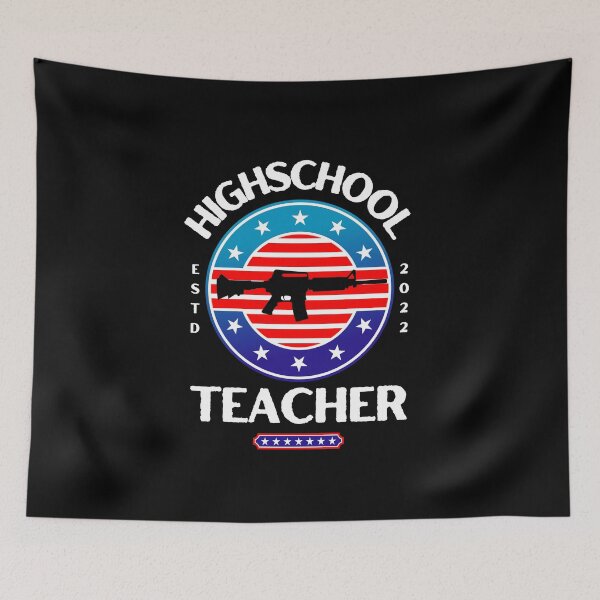 Item preview, Anti gun teacher uvalde Texas shooting gun control now reform demand action  designed and sold by DesignsbyMona.