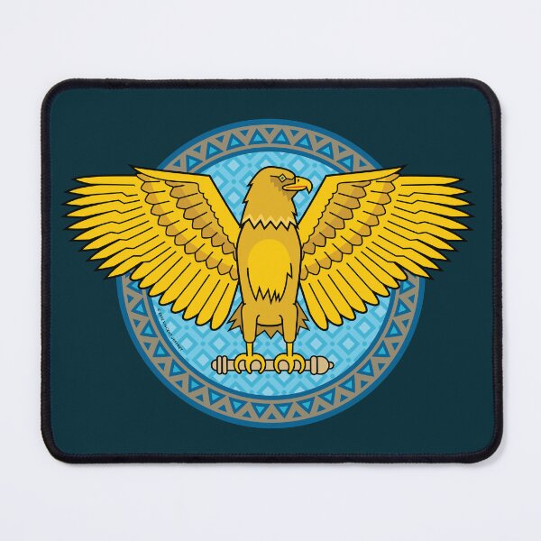 Item preview, Glorious Gold Eagle Shield designed and sold by Mindscaping.