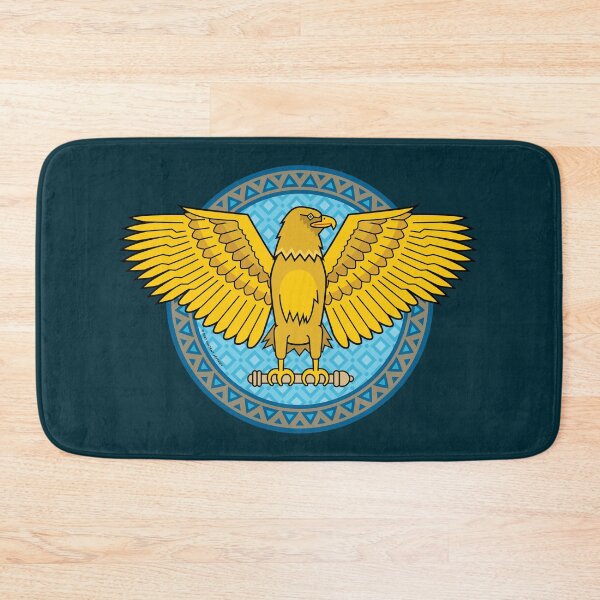 Item preview, Glorious Gold Eagle Shield designed and sold by Mindscaping.