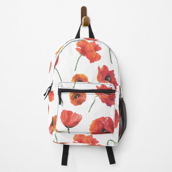 Item preview, red poppies designed and sold by fiolika.