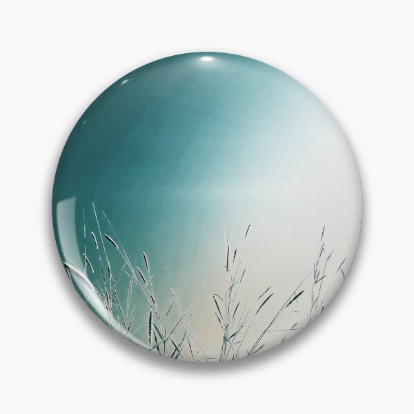 Item preview, Teal Ocean White Beach Sand Countryside Wild Grasses designed and sold by Beachy.