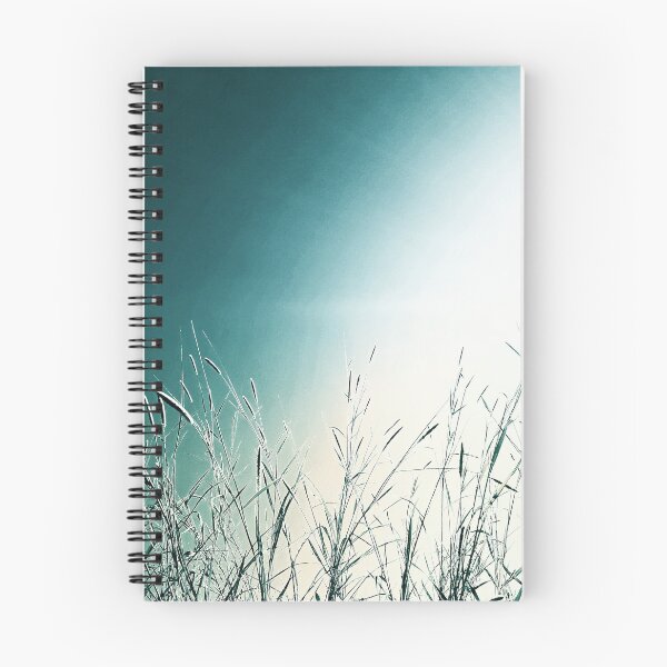 Item preview, Teal Ocean White Beach Sand Countryside Wild Grasses designed and sold by Beachy.
