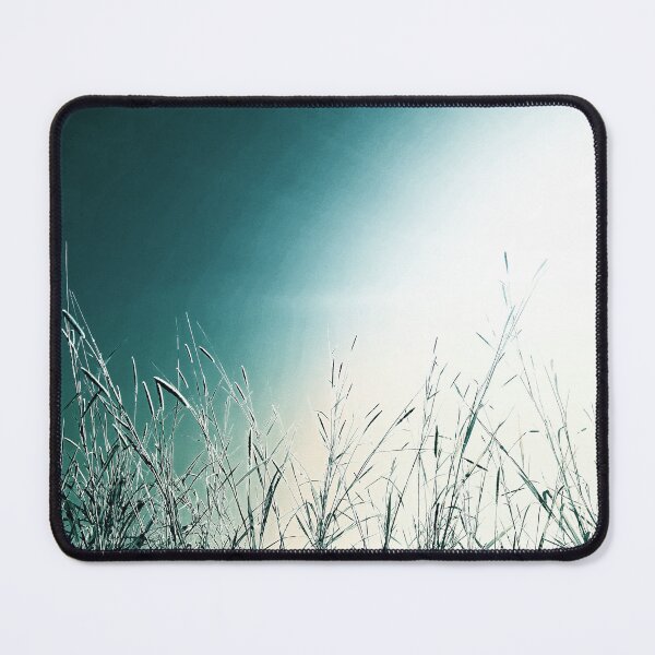 Item preview, Teal Ocean White Beach Sand Countryside Wild Grasses designed and sold by Beachy.