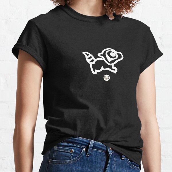 Rokko the racoon from the Simply Small Series (reverse) Classic T-Shirt