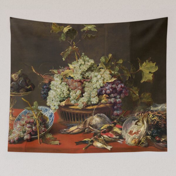 Item preview, Still Life with Grapes and Game | Frans Snyders | 1630 Renaissance Art designed and sold by CJET.