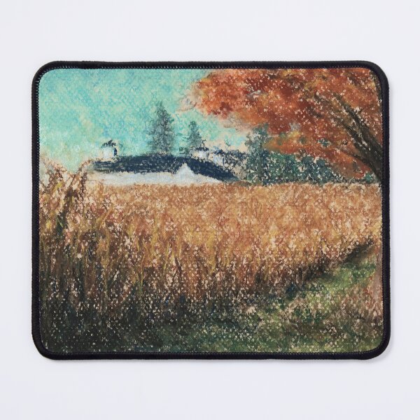 Item preview, Golden fields - Pastel landscape - James Sheppard (all proceeds to charity) designed and sold by james-sheppard.