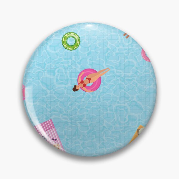 Item preview, Pink Pool Party Print designed and sold by sunbeamstudios.